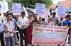 DYFI pickets MESCOM office, demands sub-station at Kulur